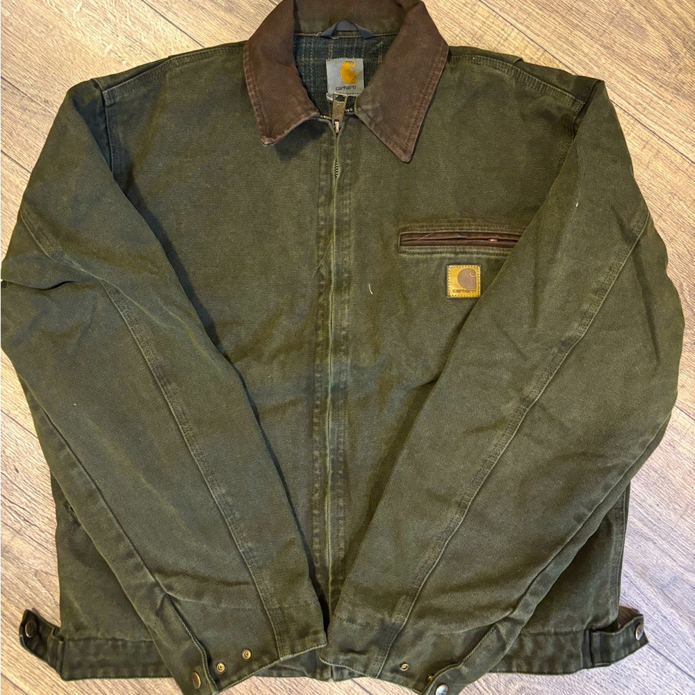 Carhartt Men's Vintage Green Jacket